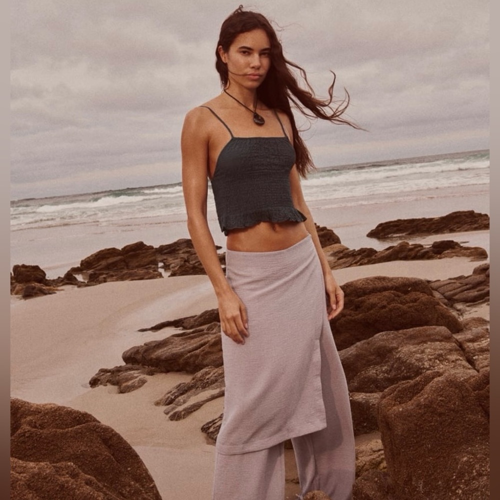 ZARA CROP TOP 22” PTP
